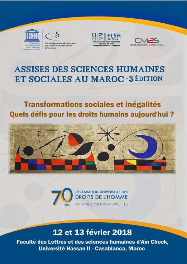 Assises des sciences humaines et sociales au maroc